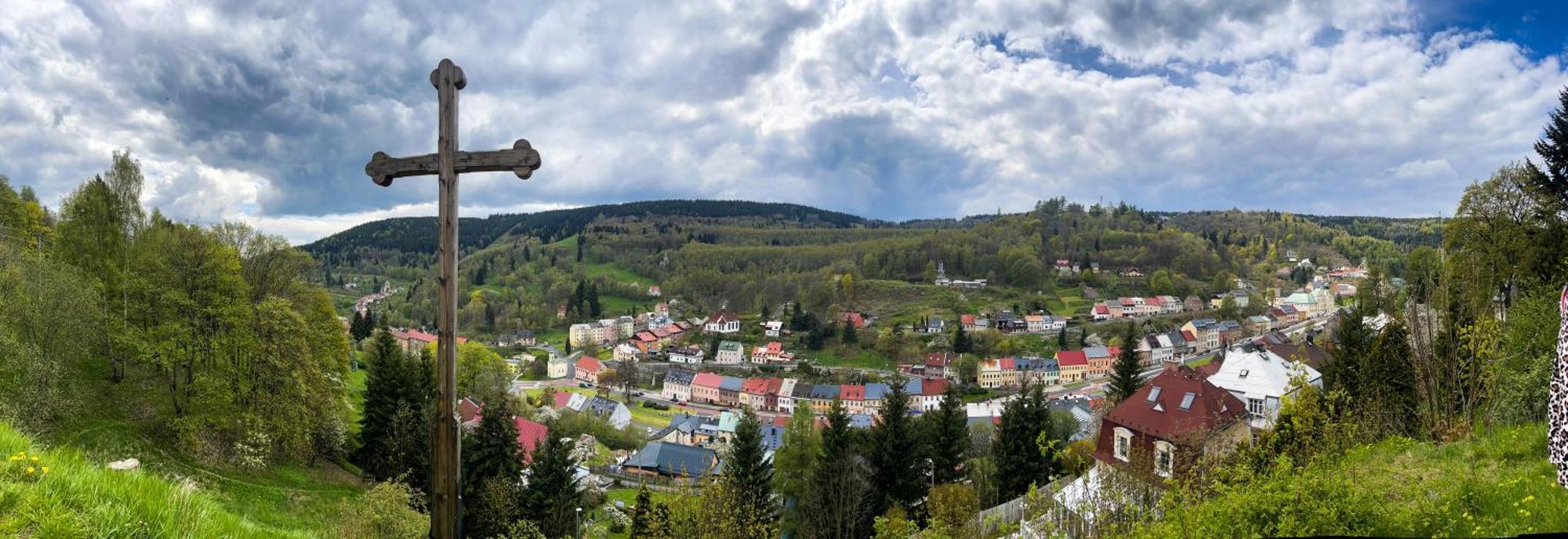 Apartman Visek Яхимів Екстер'єр фото